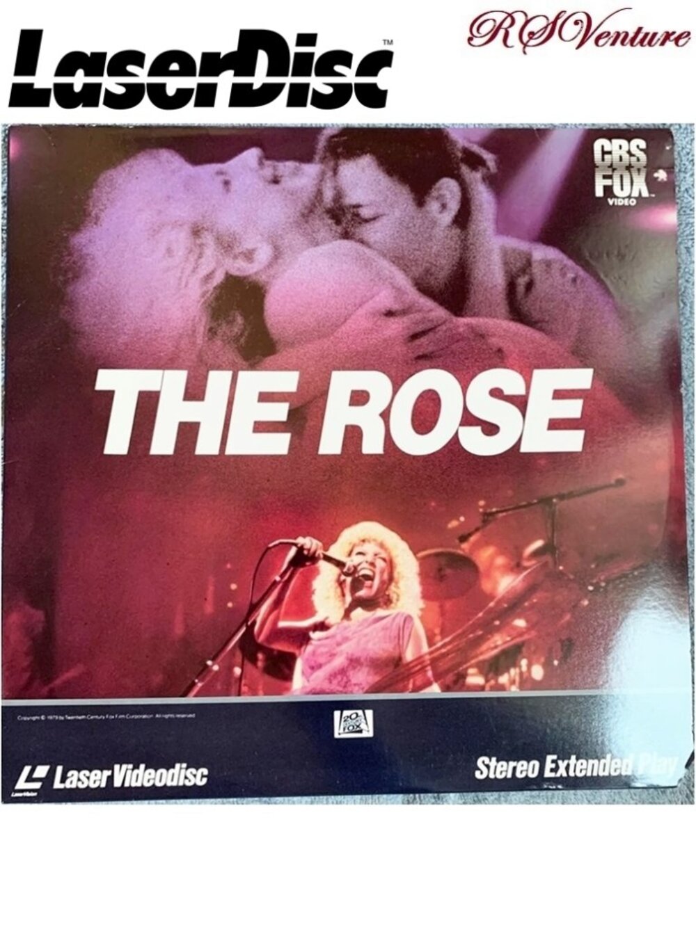 LaserDisc Film "THE ROSE"
